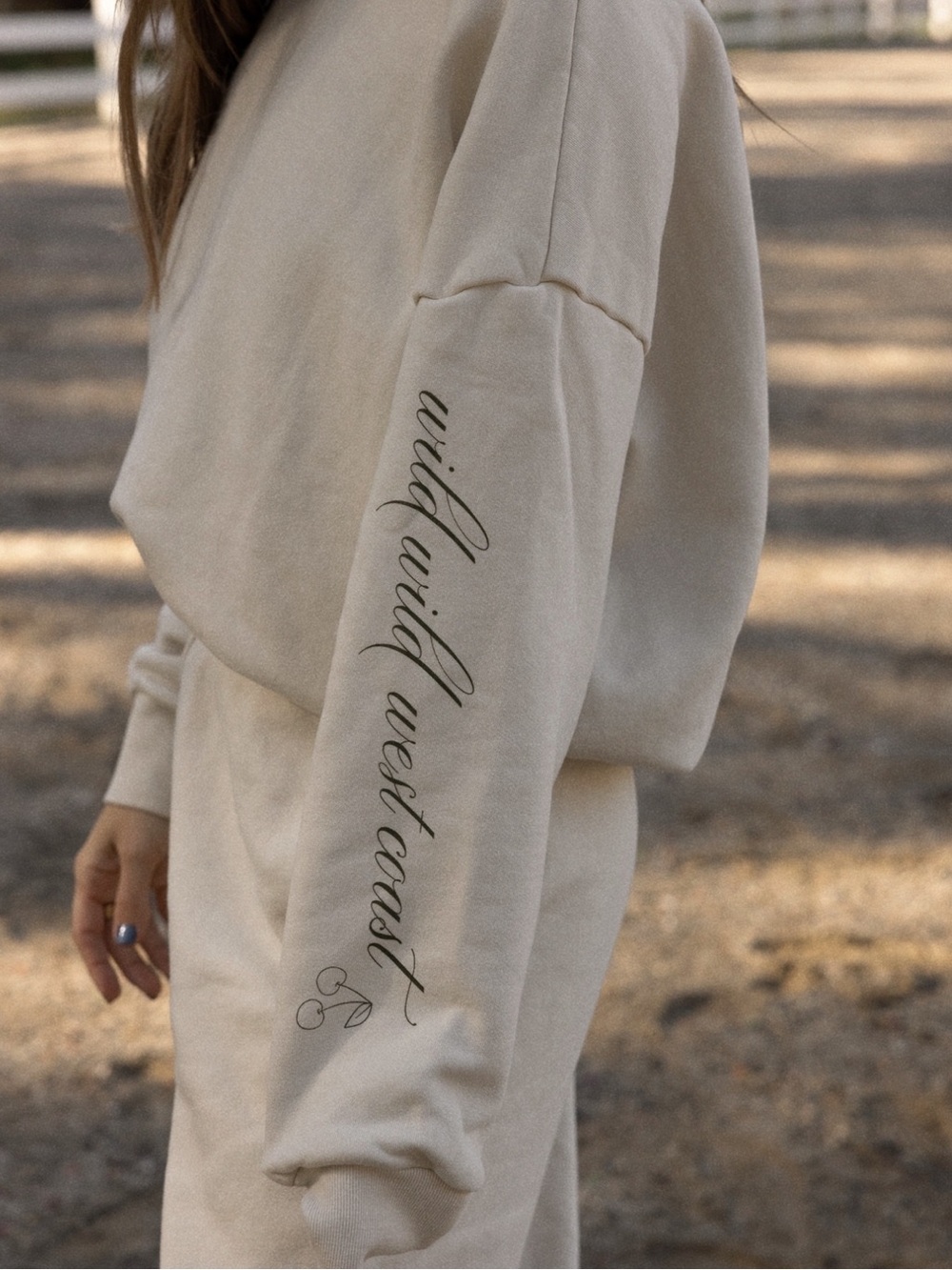 Tan Lines Wild Wild West Coast Sweatshirt and Sweatpants - Picture 4 of 13